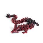 3D Printed Crystal Chinese Dragon