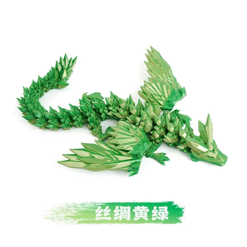 3D Rotatable Articulated Dragon in Egg – Realistic Statue & Kid Gift for Decoration or Play - Image 19