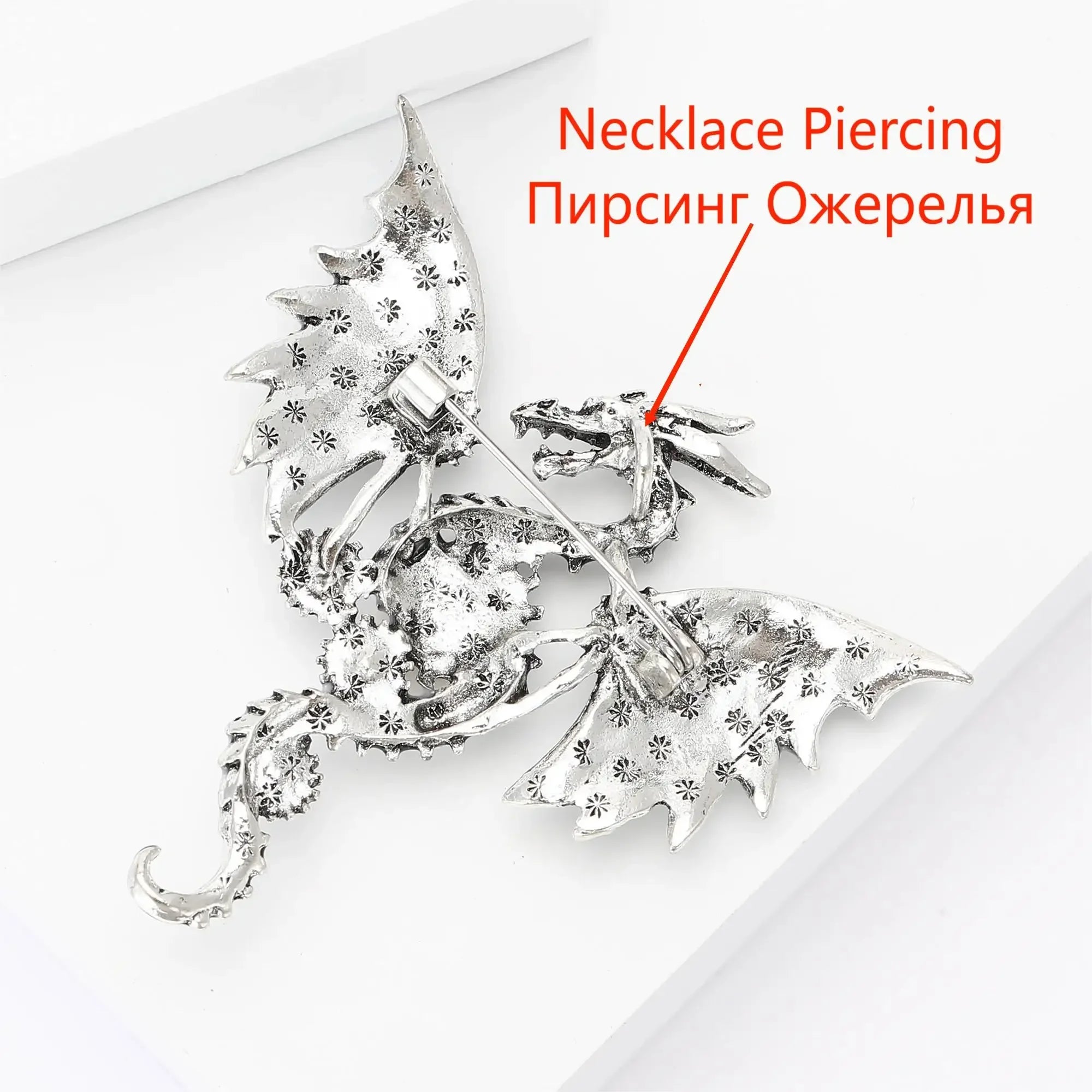 Enamel Mechanical Dragon Pins - Image 5