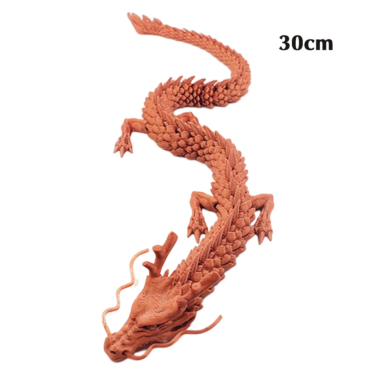 3D Printed Dragon Figures Decor Toy – Multi-Jointed Movable Hand-held Articulated Dragon Ornament - Image 9