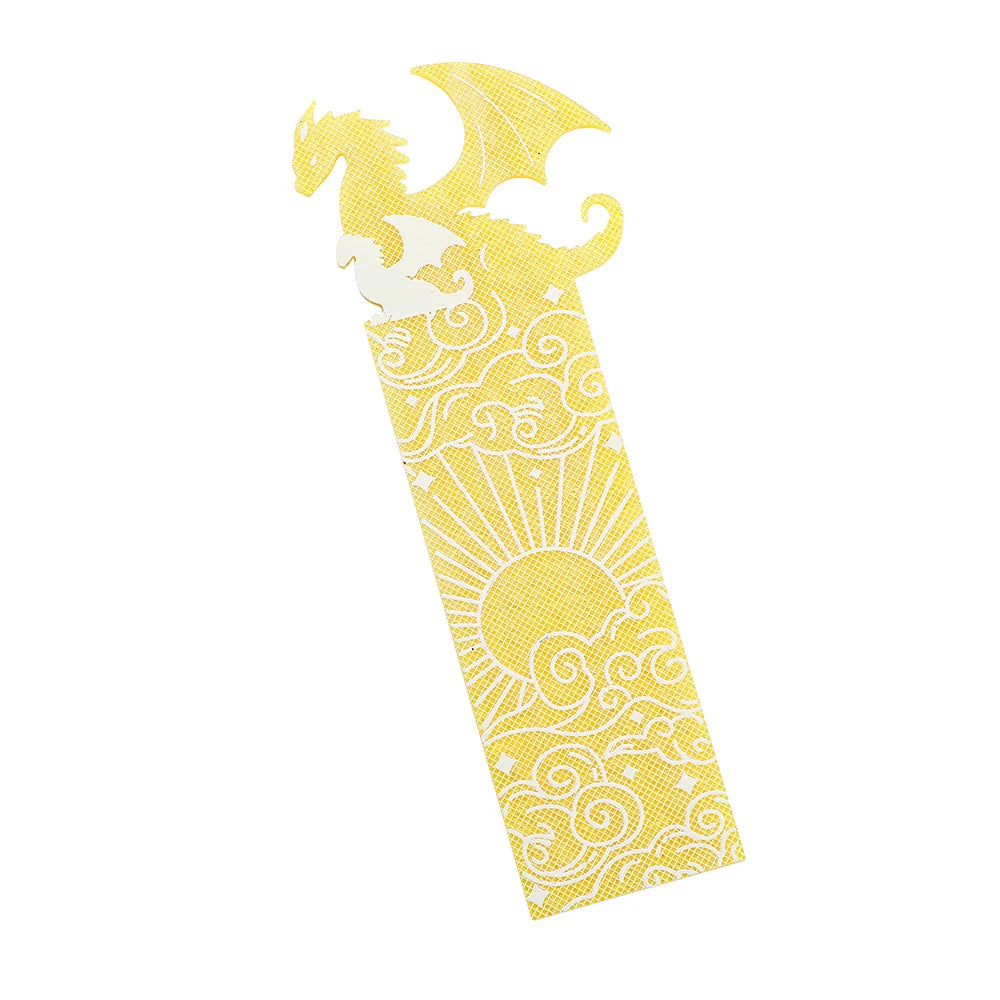 Goth Fourth Wings Dragon Cloud Sun Bookmark - Image 10