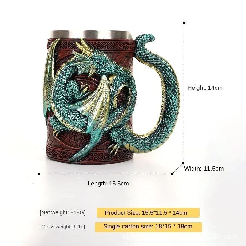Creative 3D Dragon Beer Cup - Image 14