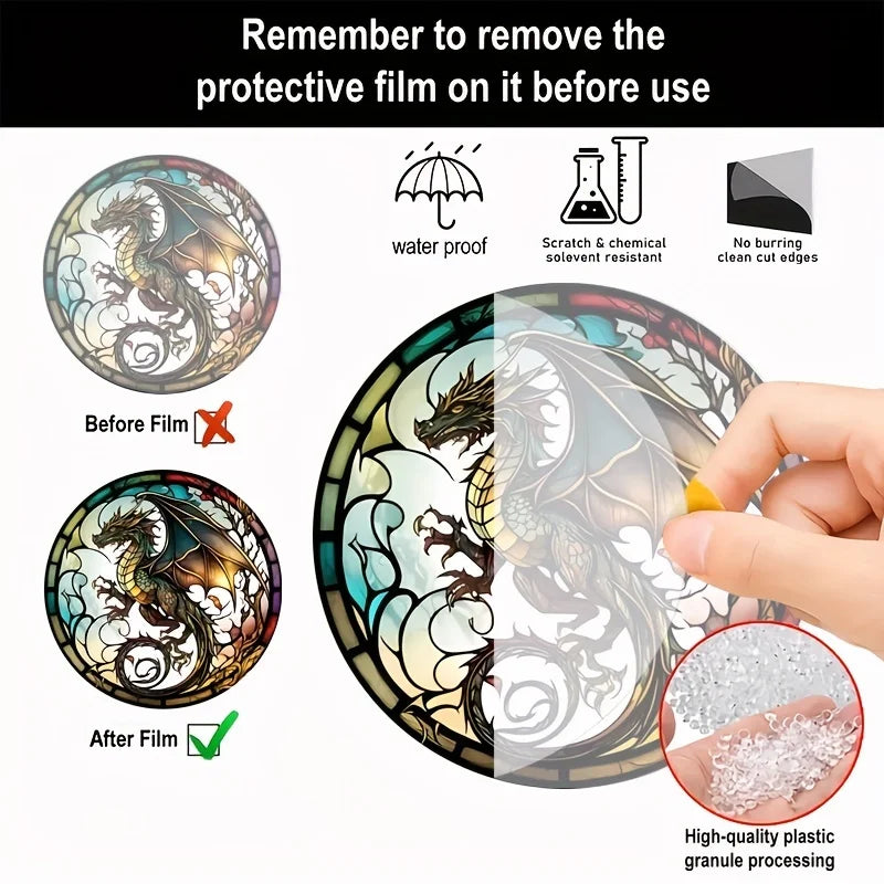 Dragon Suncatcher Wall Hanging - Image 4