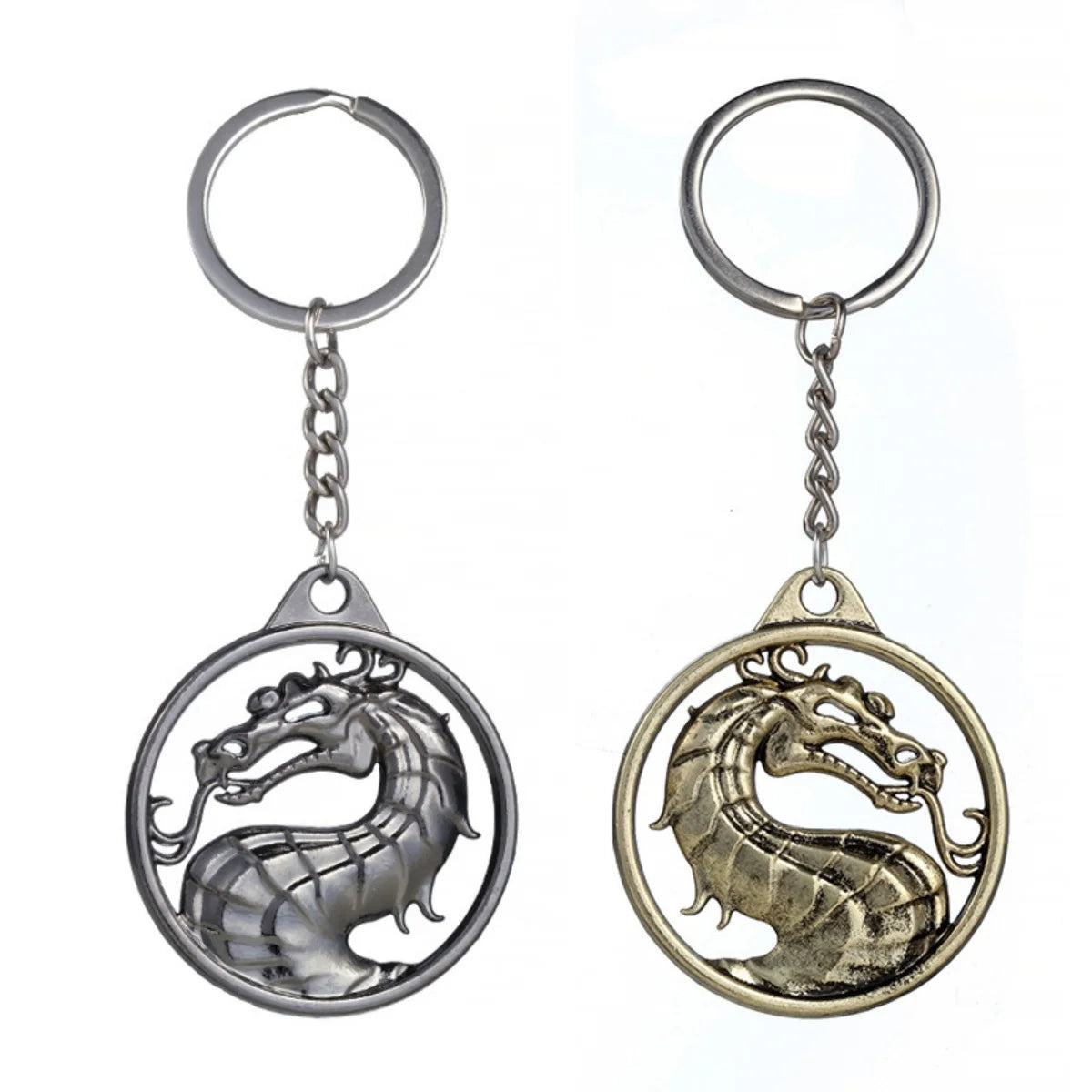 Fashion Vintage Mortal Kombat Dragon Totem Keychain - Image 3