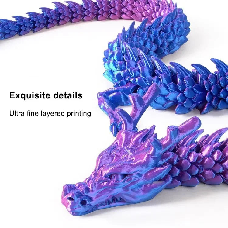 3D Printed Crystal Dragon Fidget Toy - Image 4