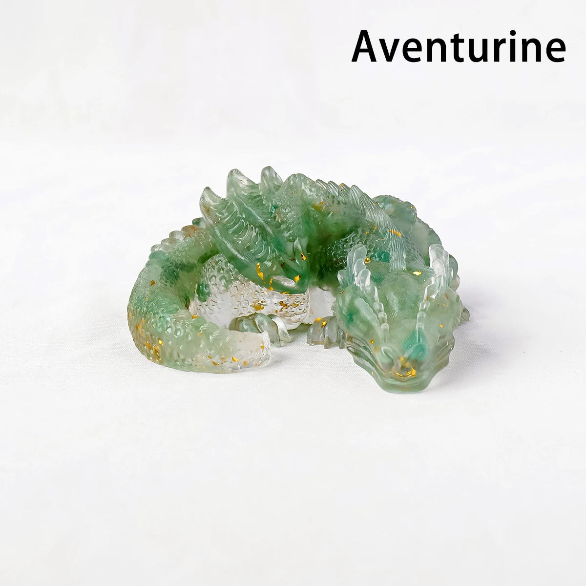 1PC Natural Crystal Stone Wolong Statue – Reiki Dragon Figurine & Feng Shui Amulet for Home & Office Decor - Image 12