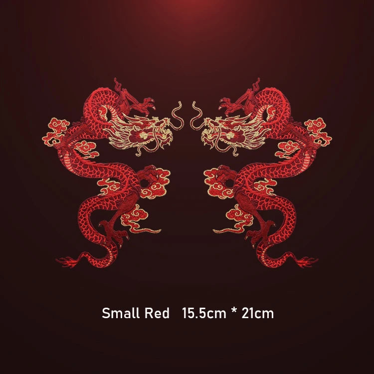 AHYONNIEX High-Quality Large Dragon Patches – DIY Embroidered Sew-On Fabric Stickers for Clothes - Image 10