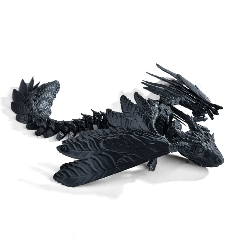3D Printed Feathered Wyvern Dragon - Image 7