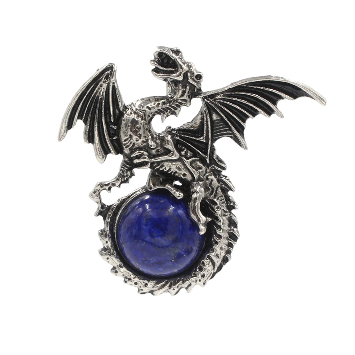 Dragon with Wings Gemstone Pendant - Image 29