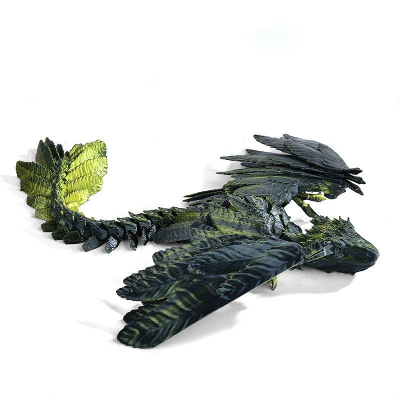 3D Printed Feathered Wyvern Dragon - Image 5