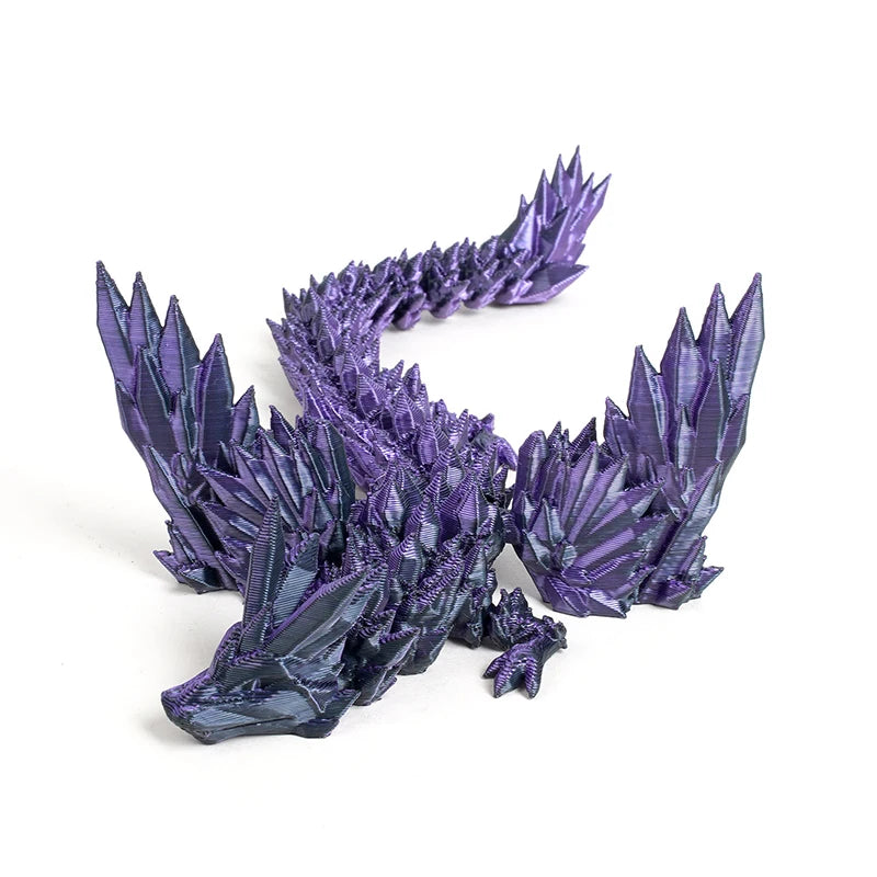 3D Printed Gradient Dragon Ornament - Image 18