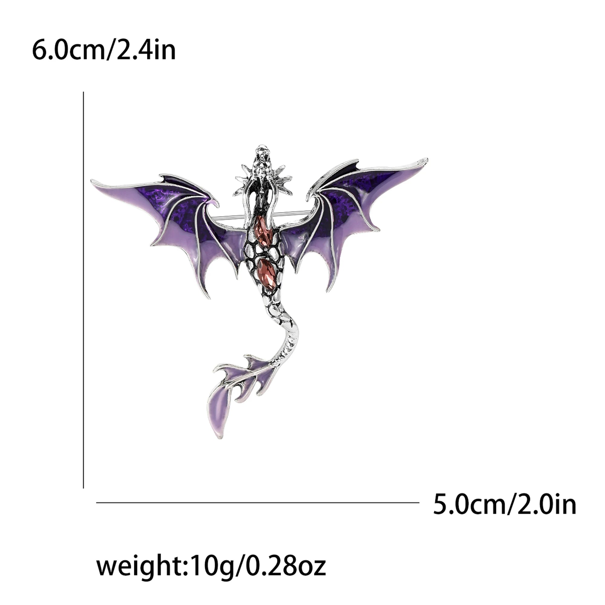 Enamel Dragon Pins for Women - Image 16