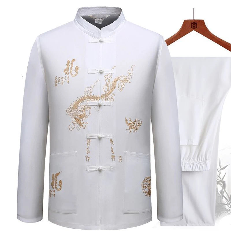 Chinese Traditional Tang Clothing Top - Image 16