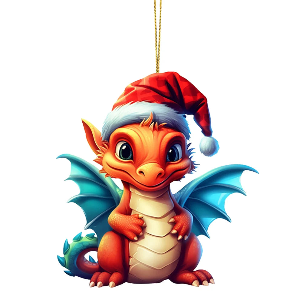 Christmas Dragon Ornaments - Image 7