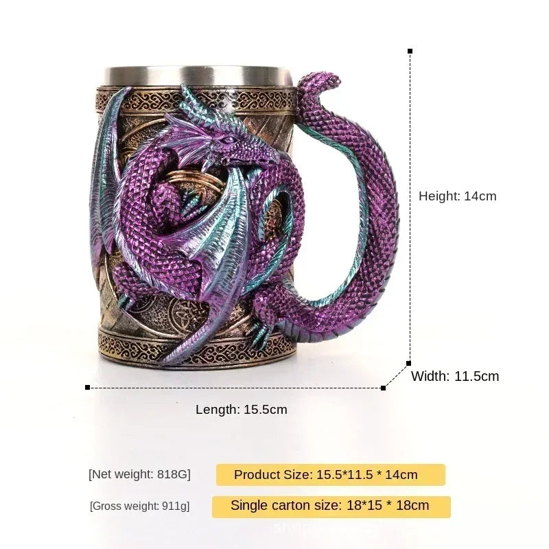 Creative 3D Dragon Beer Cup - Image 13