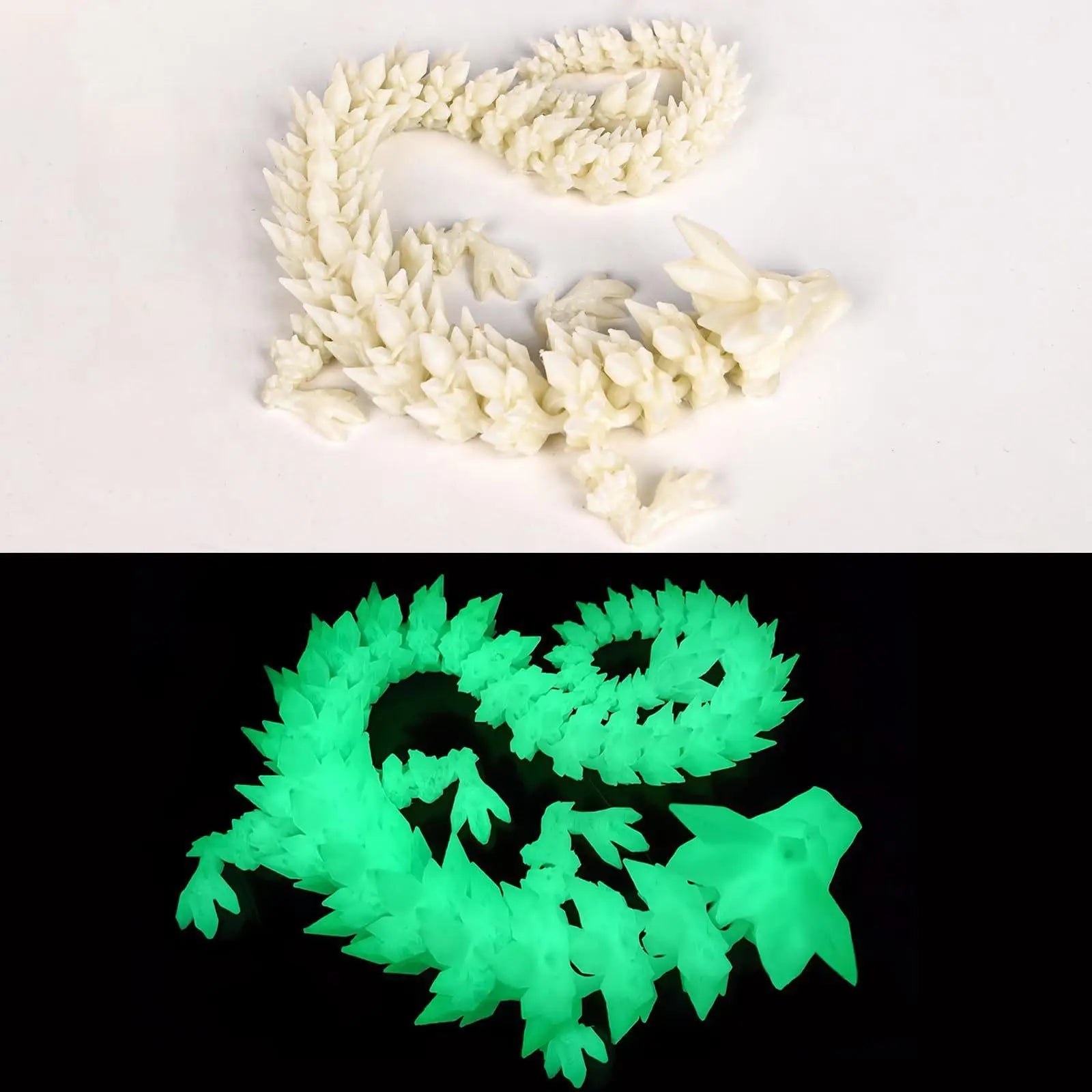 3D Printed Luminous Crystal Dragon - Image 16
