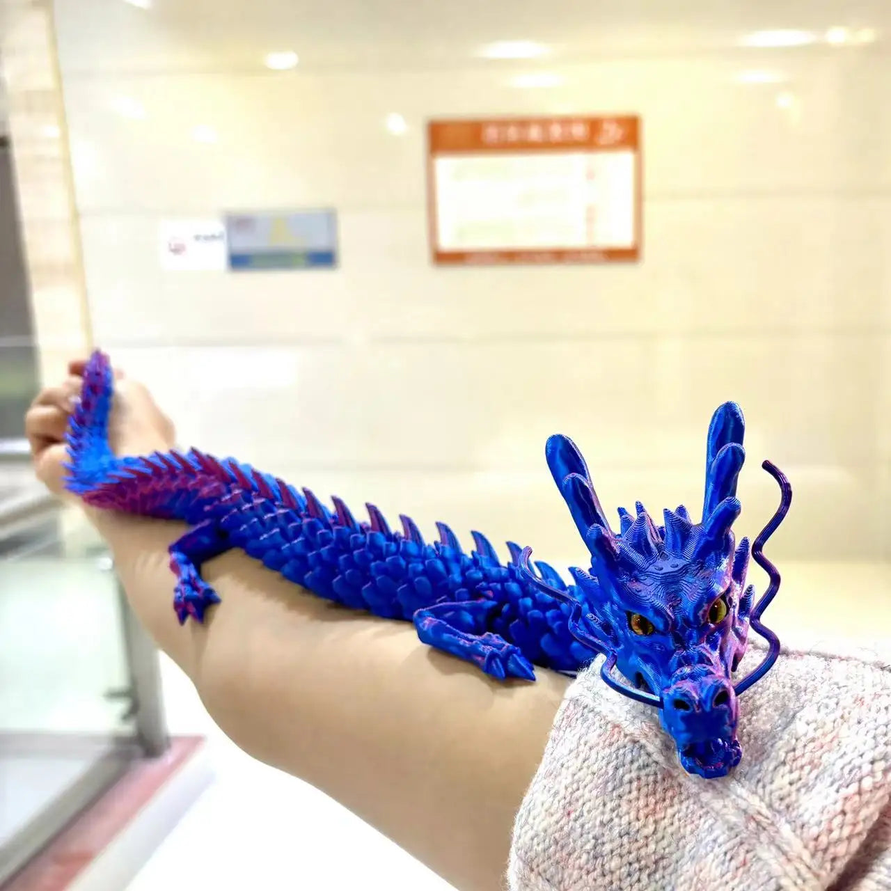 60cm/23.6" 3D Printed Articulated Dragon - Image 2