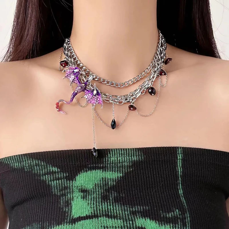 Dragon Choker Necklace - Image 4