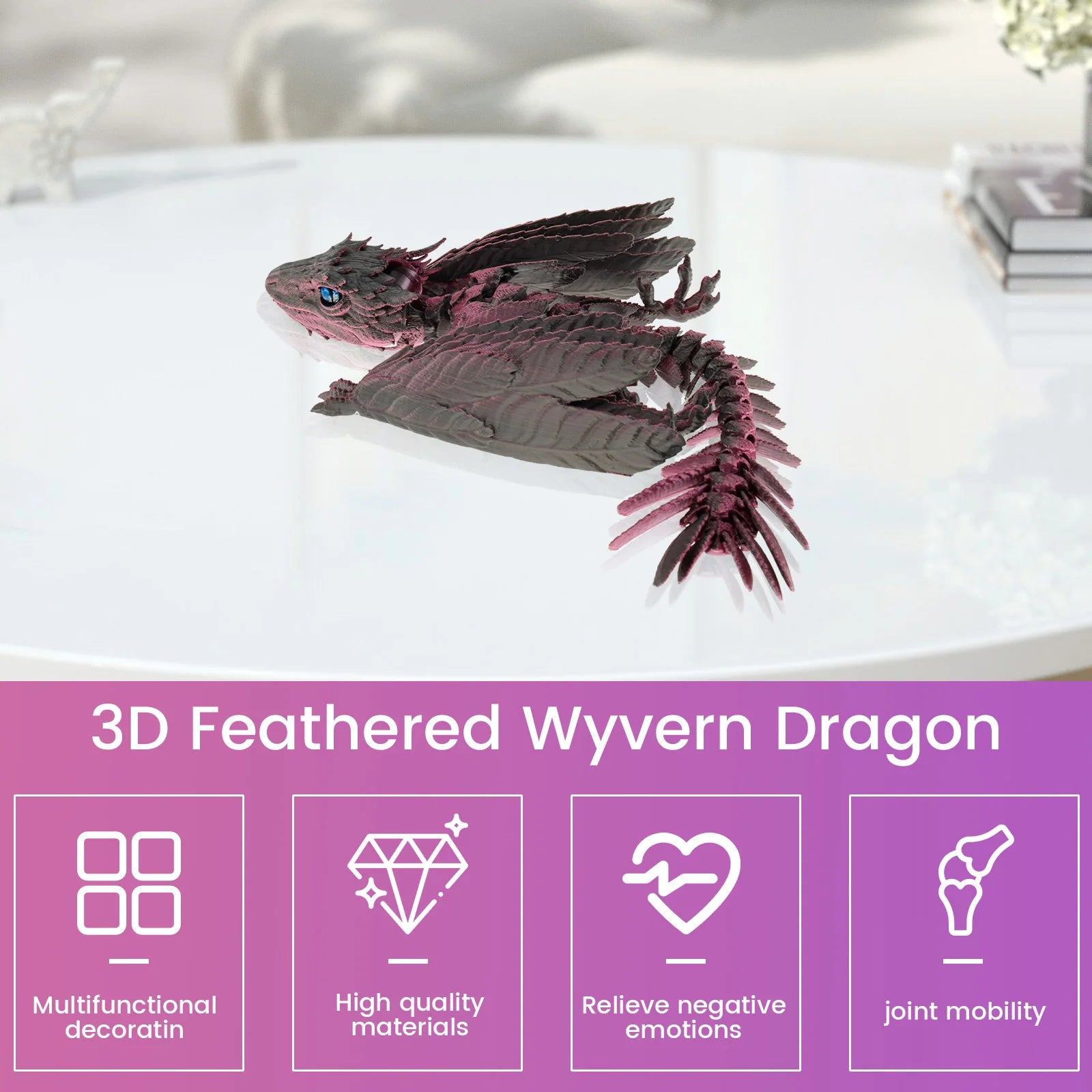 Feathered Wyvern Dragon - Image 3